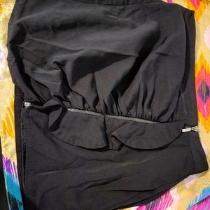 Zara collection black formal skirt in Medium size